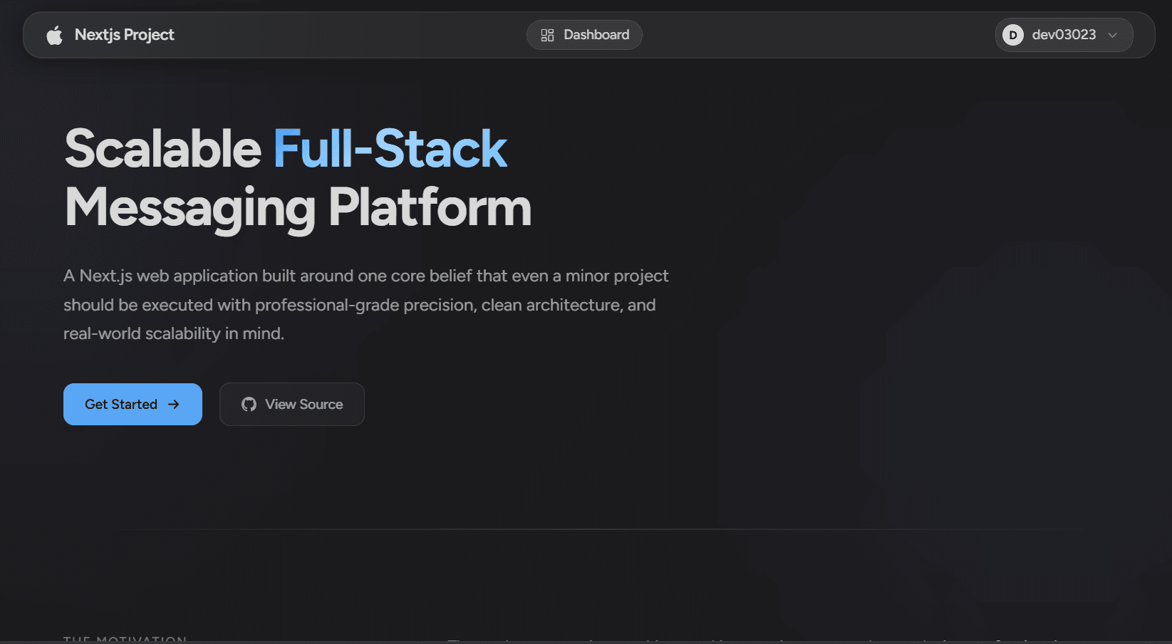 Next.js Messaging Platform