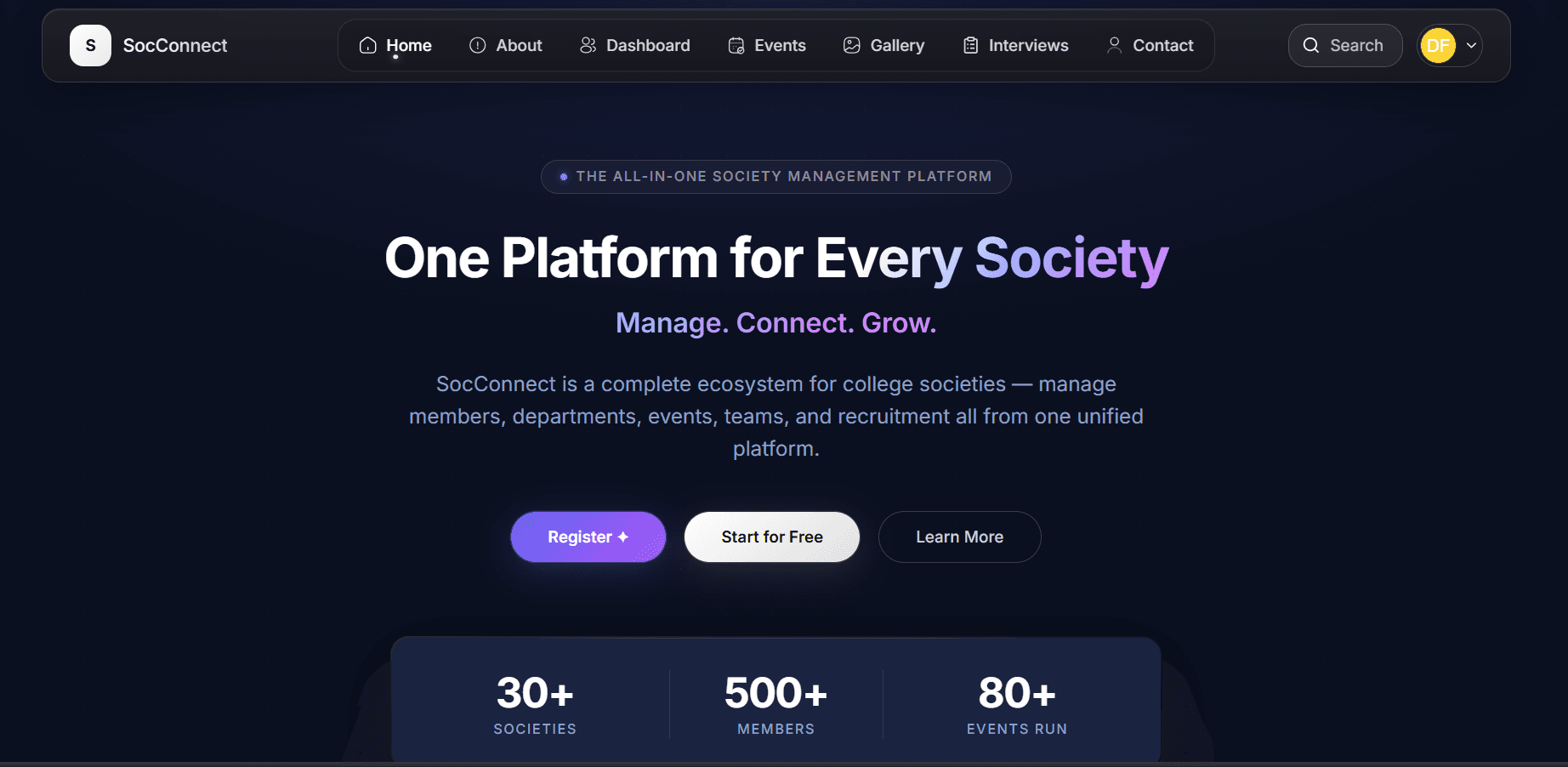 Soc-Connect – Social Community Platform